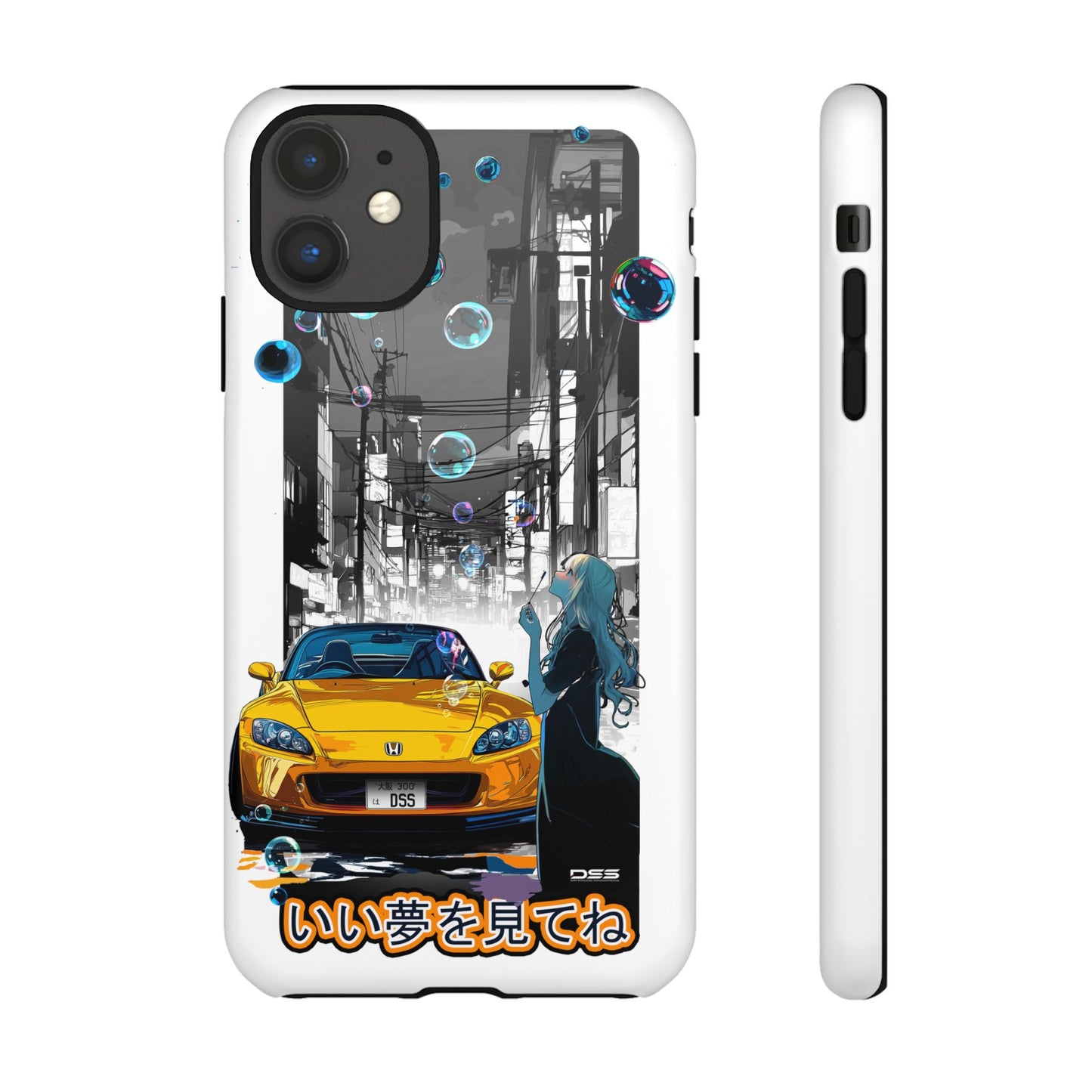 Honda S2000 SWEET DREAMS Nostalgic Car Phone Case - Tough Cases with Retro Vibe