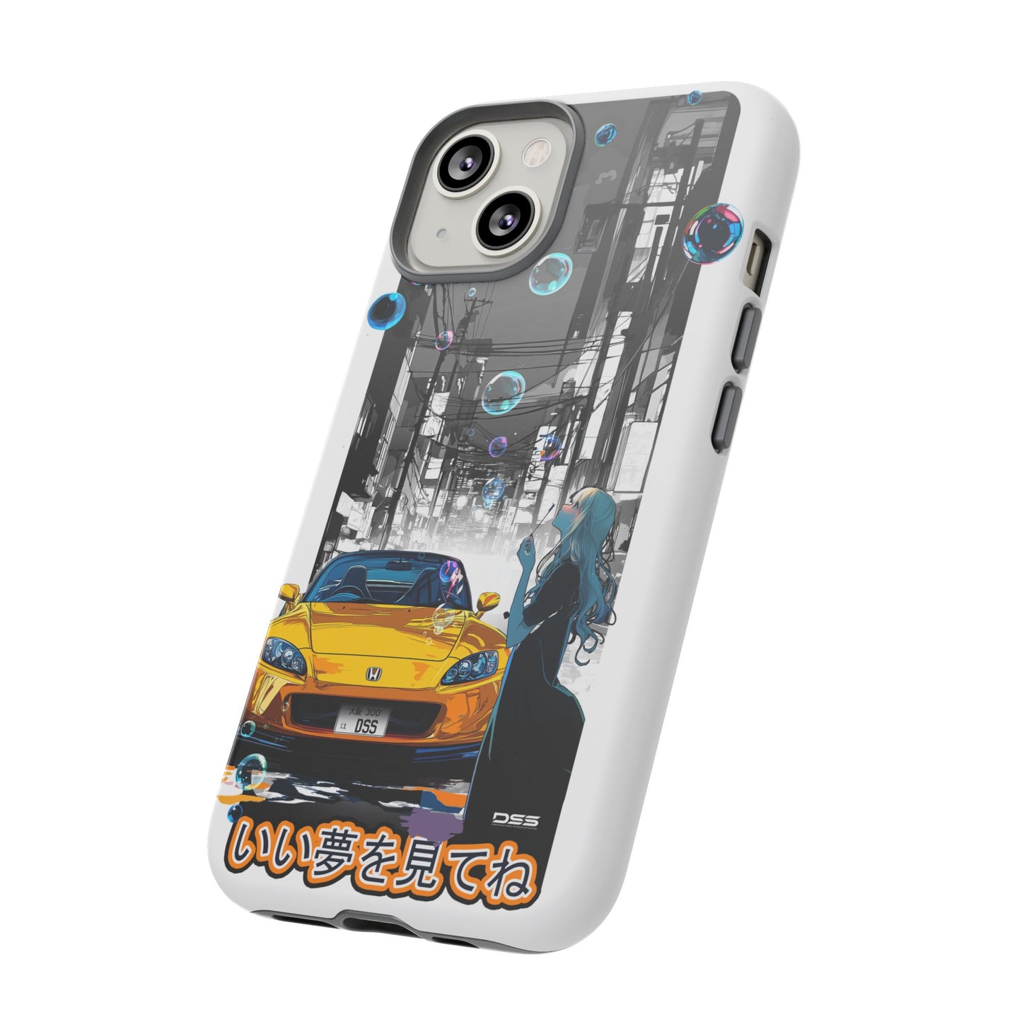 Honda S2000 SWEET DREAMS Nostalgic Car Phone Case - Tough Cases with Retro Vibe