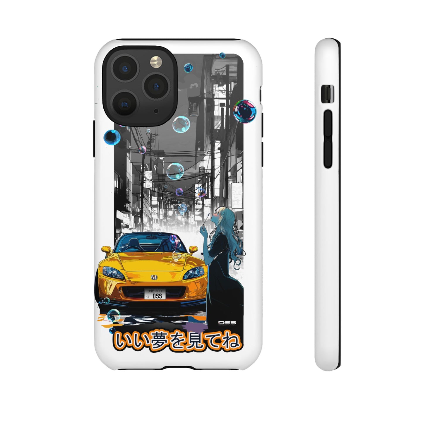 Honda S2000 SWEET DREAMS Nostalgic Car Phone Case - Tough Cases with Retro Vibe