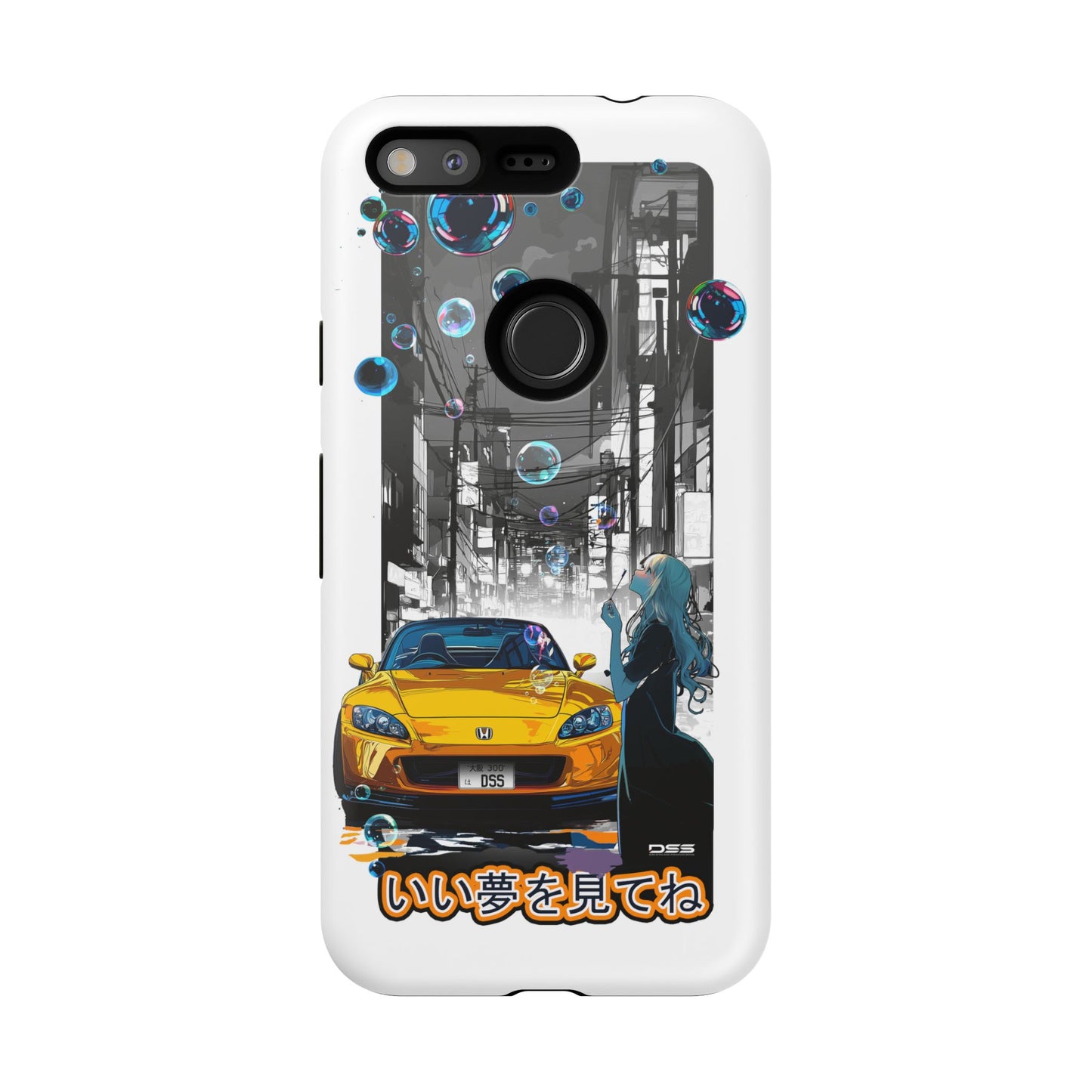 Honda S2000 SWEET DREAMS Nostalgic Car Phone Case - Tough Cases with Retro Vibe