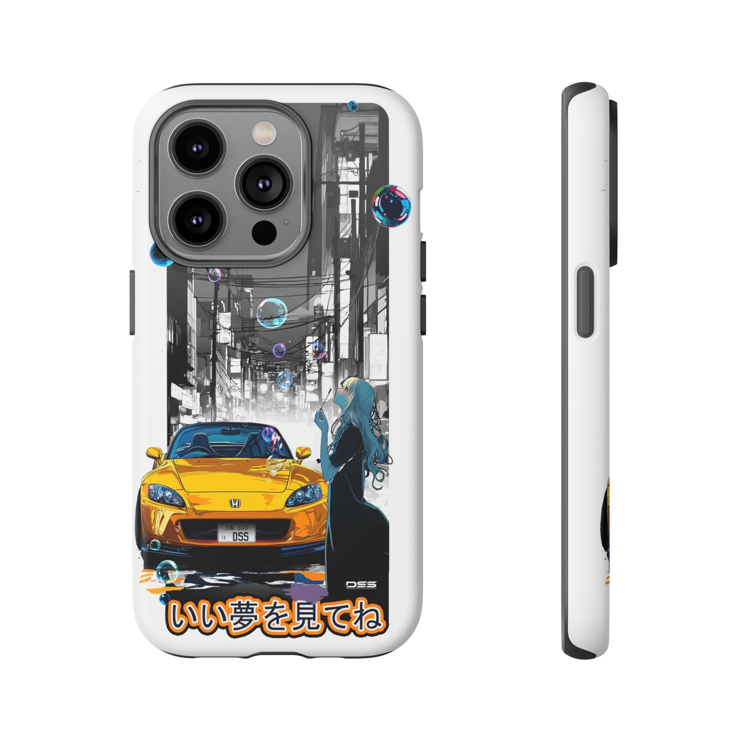 Honda S2000 SWEET DREAMS Nostalgic Car Phone Case - Tough Cases with Retro Vibe