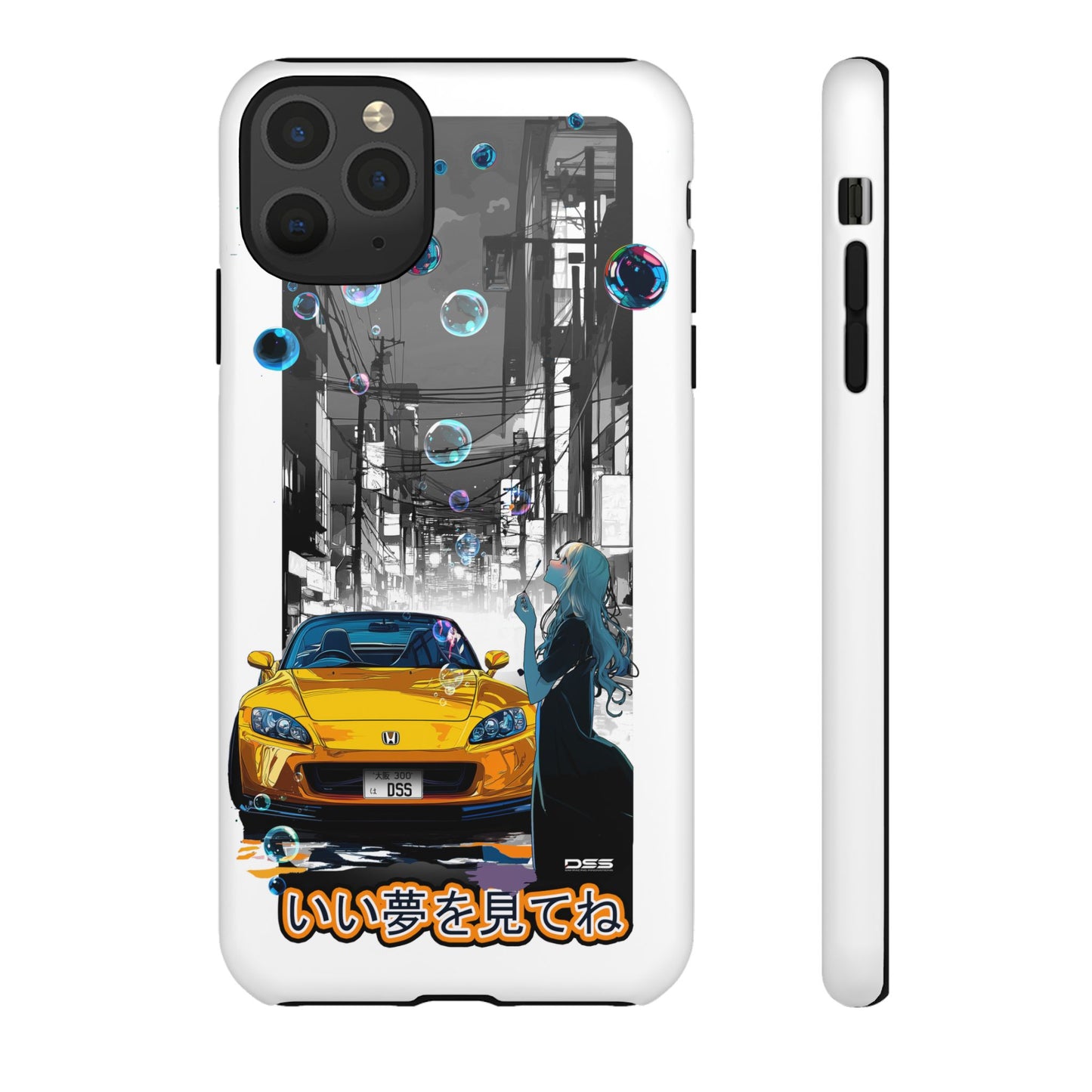 Honda S2000 SWEET DREAMS Nostalgic Car Phone Case - Tough Cases with Retro Vibe