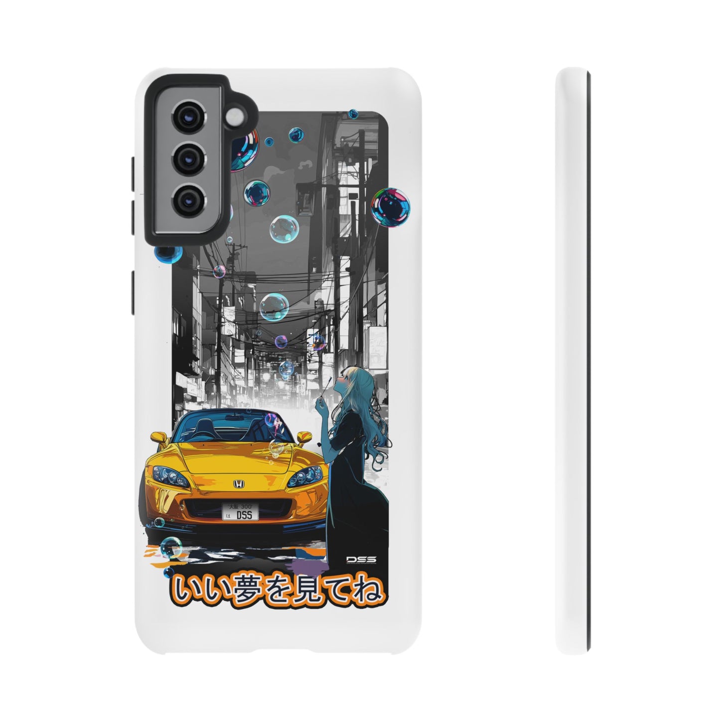 Honda S2000 SWEET DREAMS Nostalgic Car Phone Case - Tough Cases with Retro Vibe