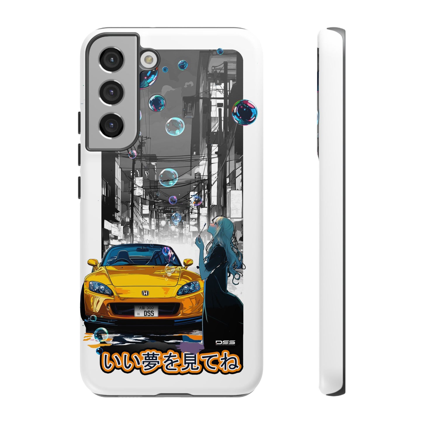 Honda S2000 SWEET DREAMS Nostalgic Car Phone Case - Tough Cases with Retro Vibe