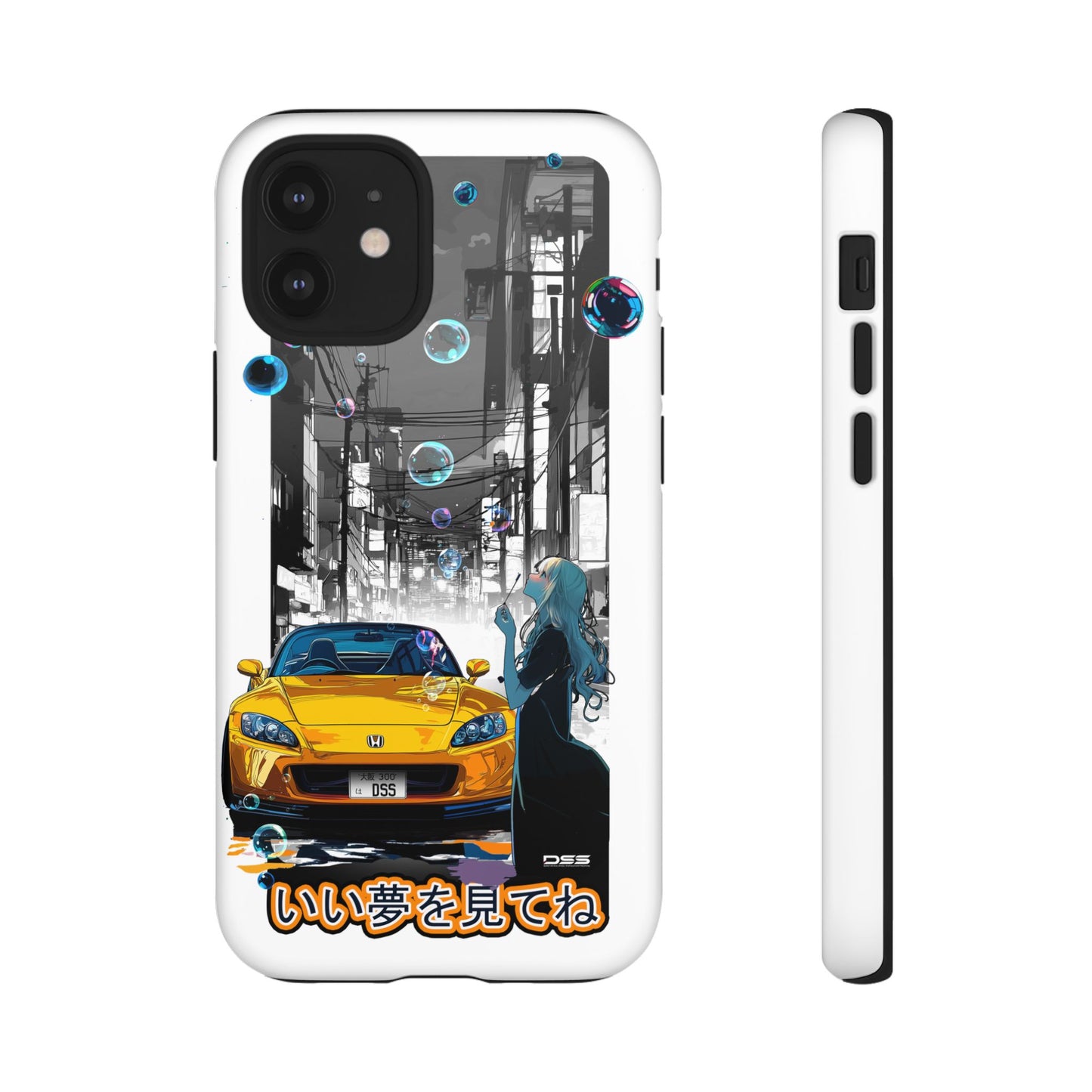 Honda S2000 SWEET DREAMS Nostalgic Car Phone Case - Tough Cases with Retro Vibe