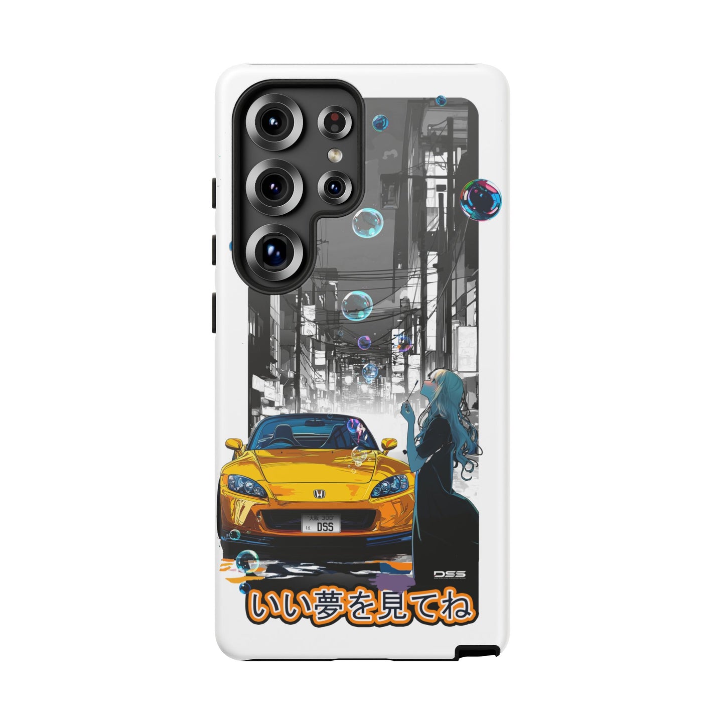 Honda S2000 SWEET DREAMS Nostalgic Car Phone Case - Tough Cases with Retro Vibe