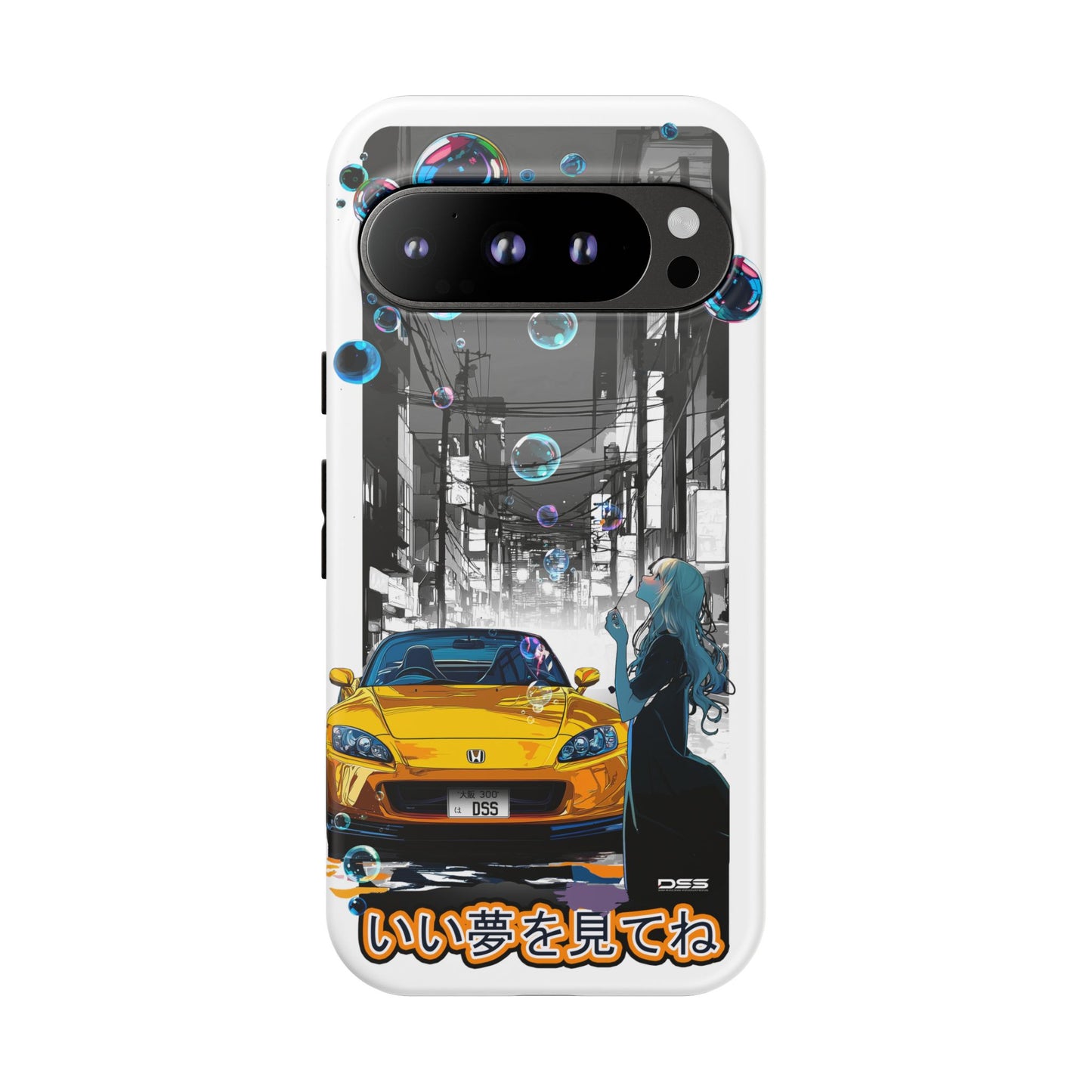 Honda S2000 SWEET DREAMS Nostalgic Car Phone Case - Tough Cases with Retro Vibe