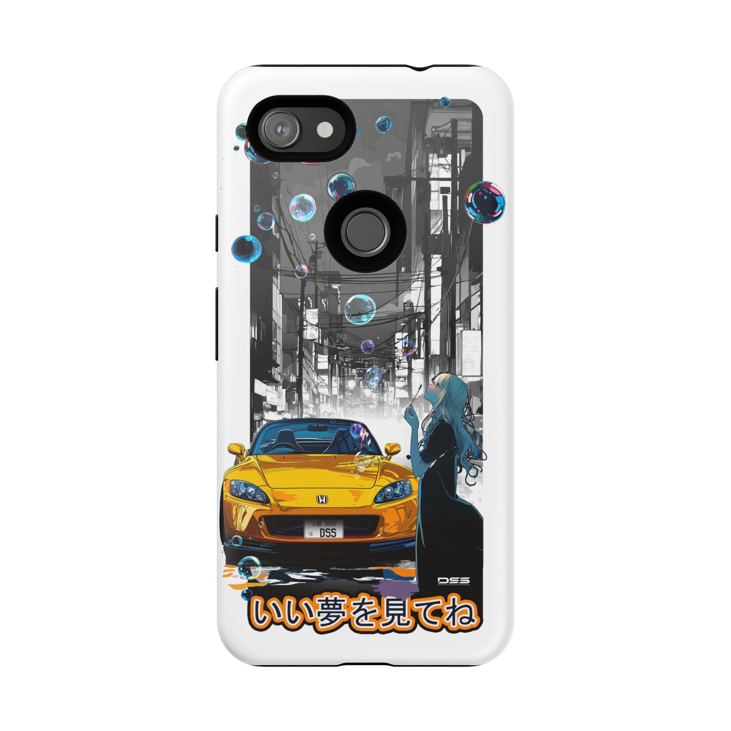 Honda S2000 SWEET DREAMS Nostalgic Car Phone Case - Tough Cases with Retro Vibe