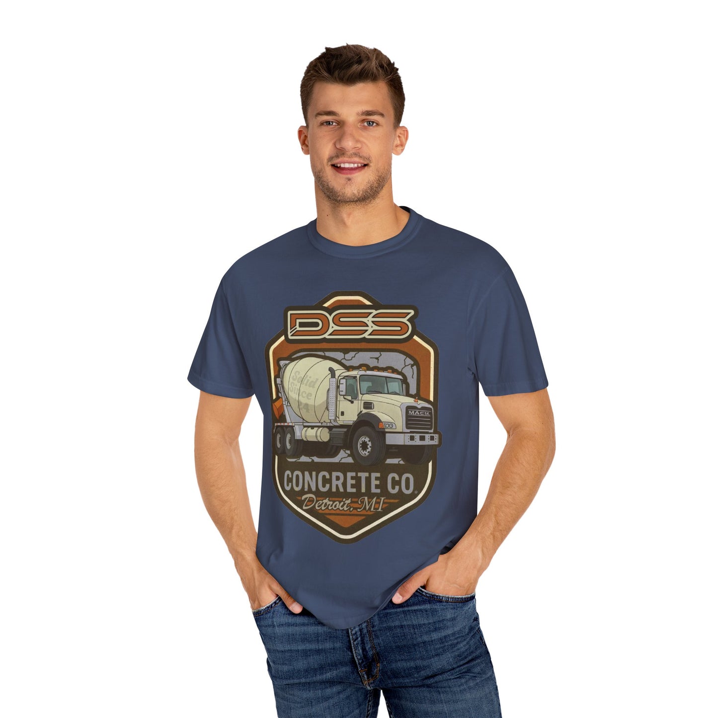 DSS Concrete Co. Vintage Graphic T-Shirt