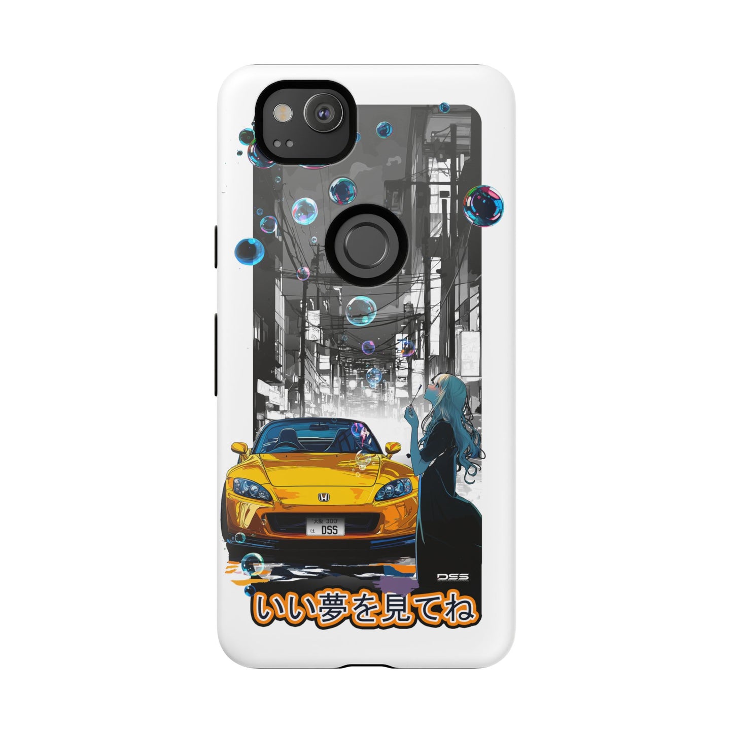 Honda S2000 SWEET DREAMS Nostalgic Car Phone Case - Tough Cases with Retro Vibe