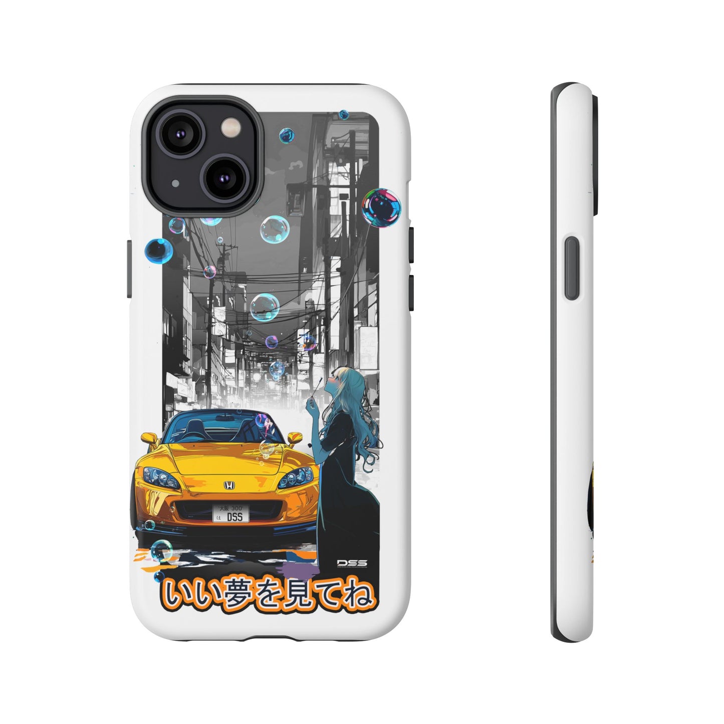 Honda S2000 SWEET DREAMS Nostalgic Car Phone Case - Tough Cases with Retro Vibe