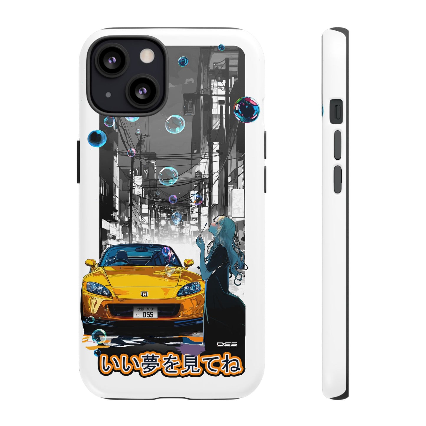 Honda S2000 SWEET DREAMS Nostalgic Car Phone Case - Tough Cases with Retro Vibe