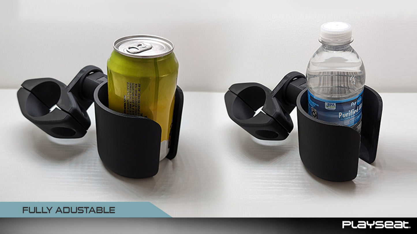 PLAYSEAT Trophy Cup Holder | Rotates and Adjusts | Rubber Protection