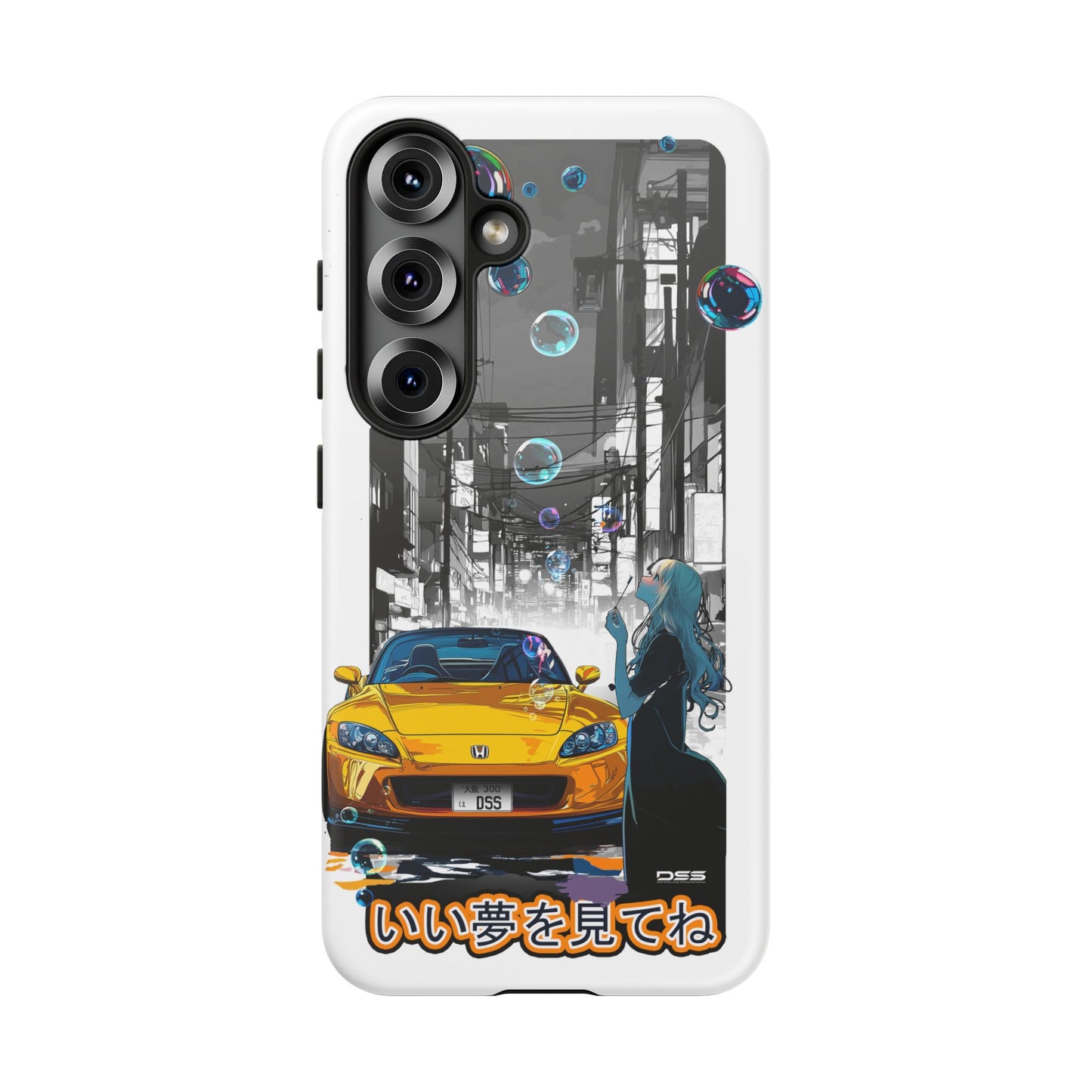 Honda S2000 SWEET DREAMS Nostalgic Car Phone Case - Tough Cases with Retro Vibe