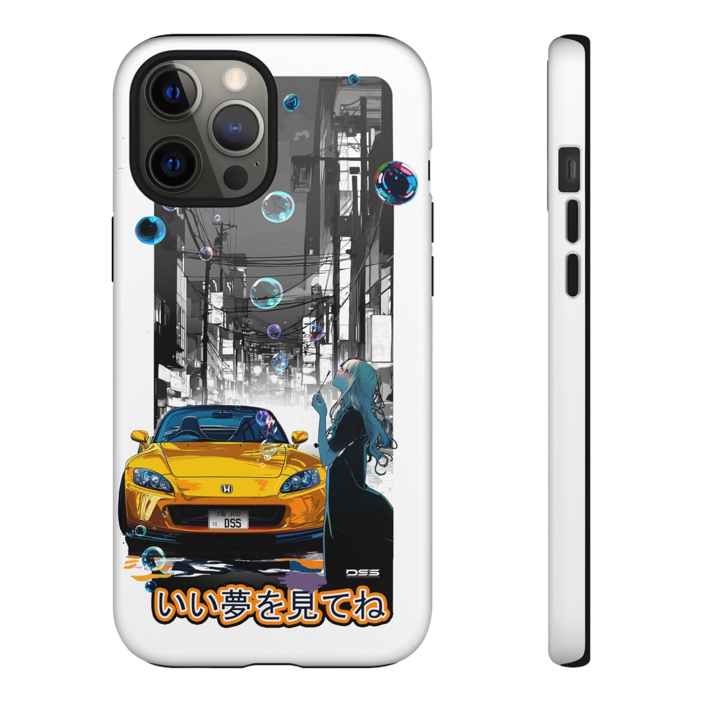 Honda S2000 SWEET DREAMS Nostalgic Car Phone Case - Tough Cases with Retro Vibe