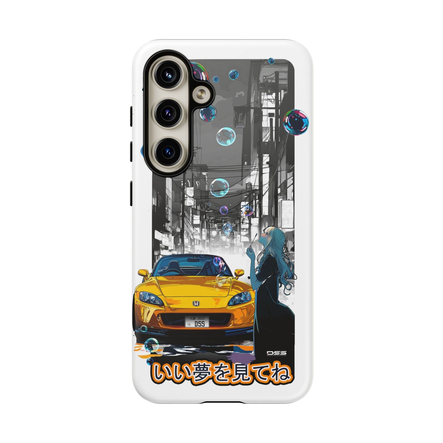 Honda S2000 SWEET DREAMS Nostalgic Car Phone Case - Tough Cases with Retro Vibe