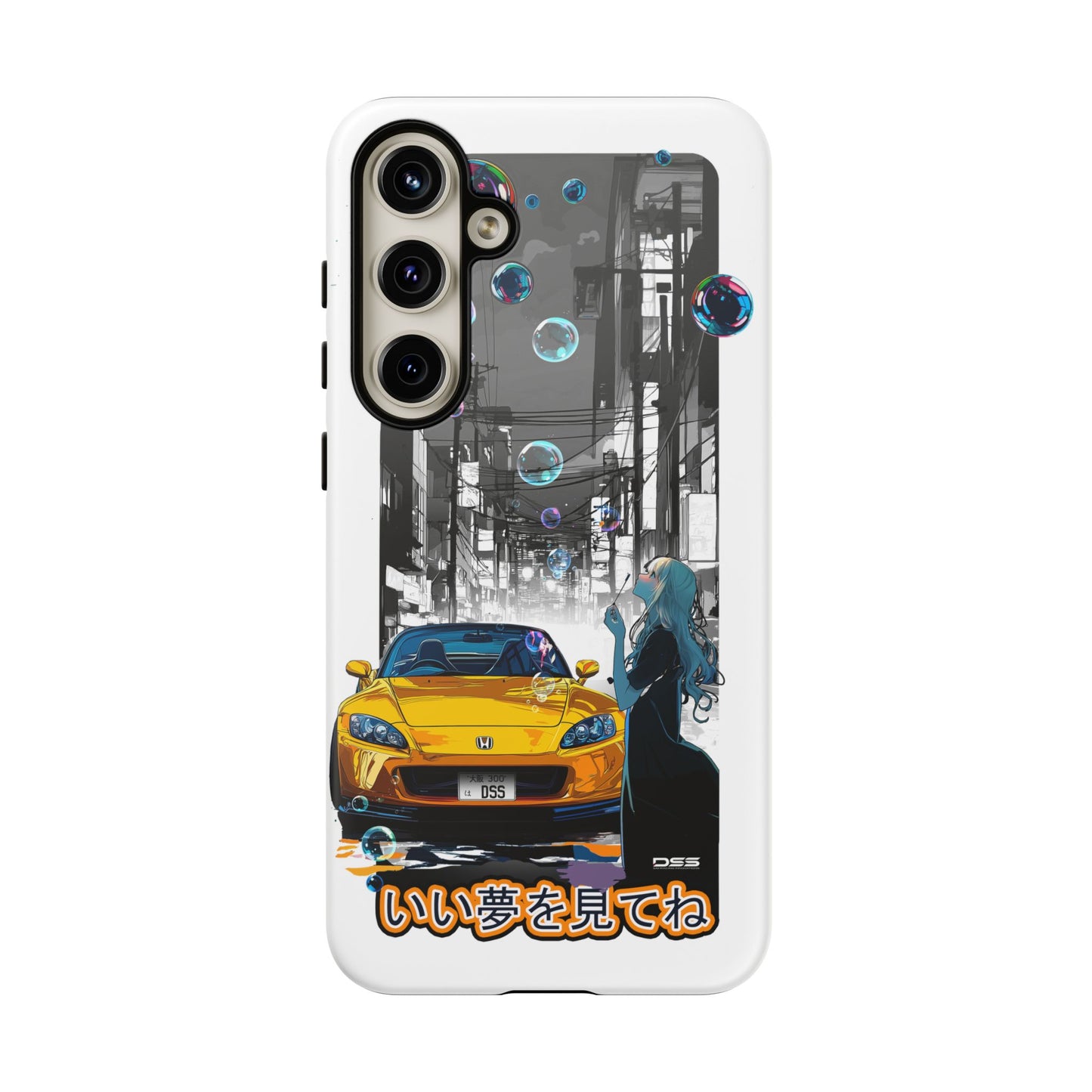 Honda S2000 SWEET DREAMS Nostalgic Car Phone Case - Tough Cases with Retro Vibe