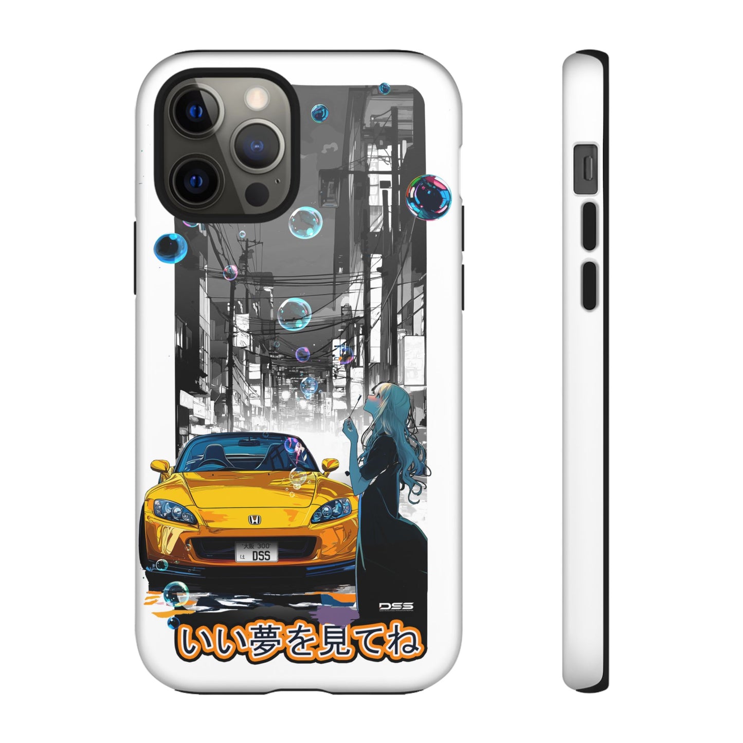 Honda S2000 SWEET DREAMS Nostalgic Car Phone Case - Tough Cases with Retro Vibe