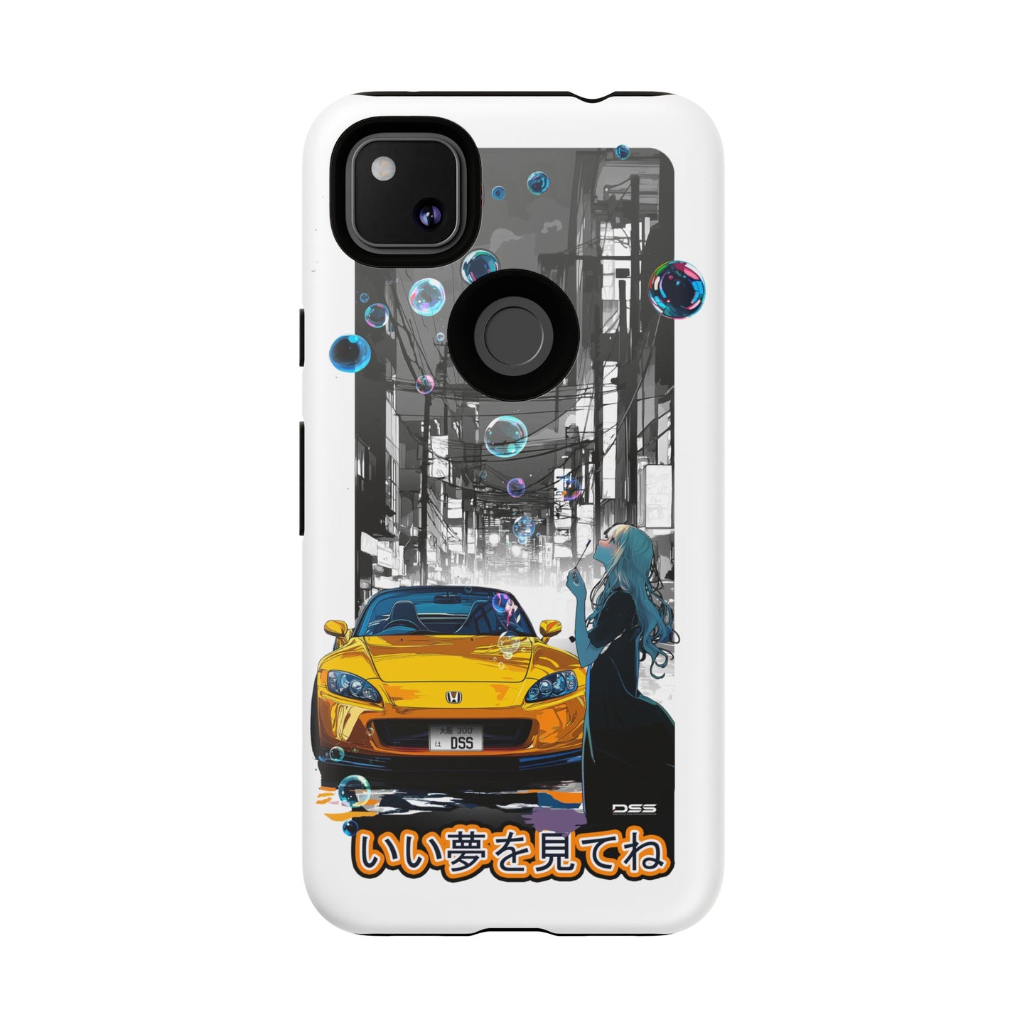 Honda S2000 SWEET DREAMS Nostalgic Car Phone Case - Tough Cases with Retro Vibe