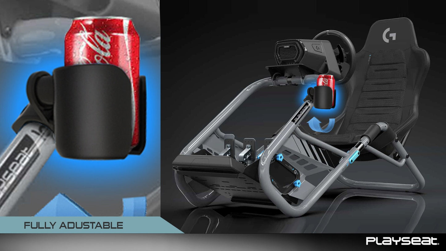 PLAYSEAT Trophy Cup Holder | Rotates and Adjusts | Rubber Protection