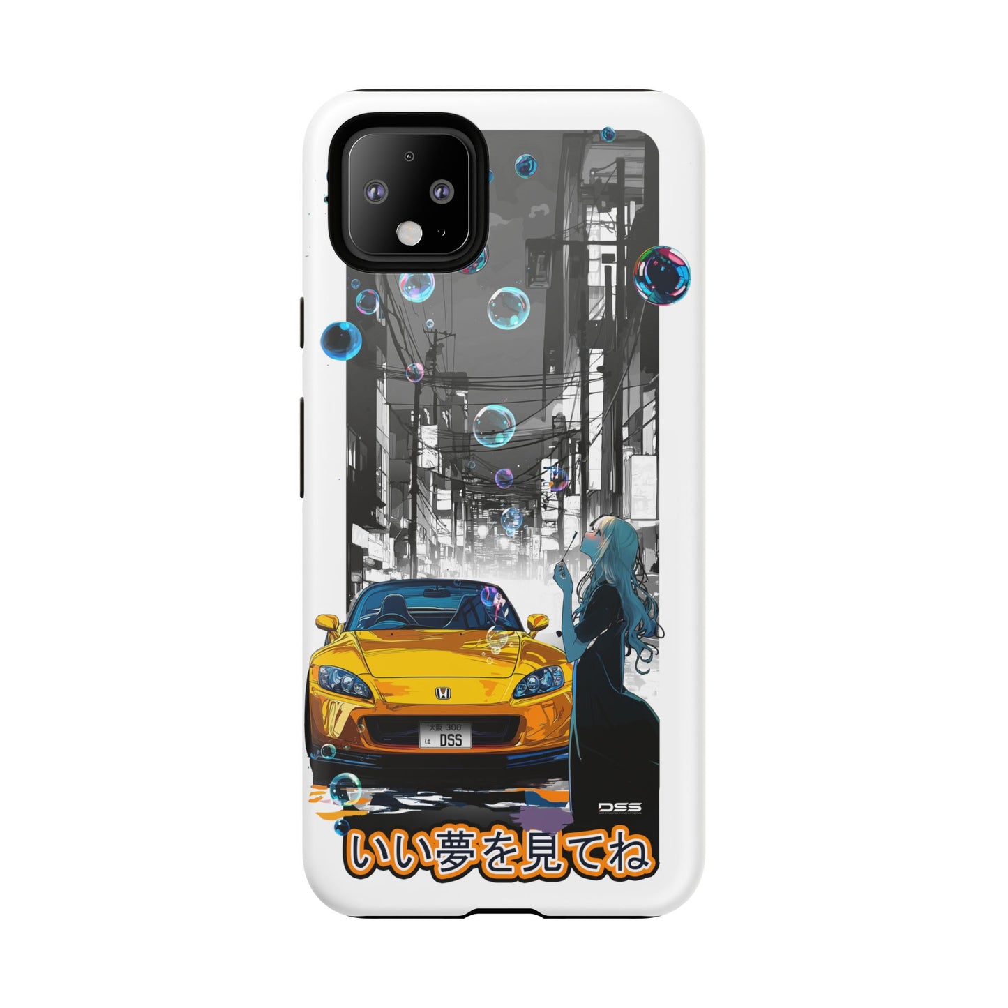 Honda S2000 SWEET DREAMS Nostalgic Car Phone Case - Tough Cases with Retro Vibe
