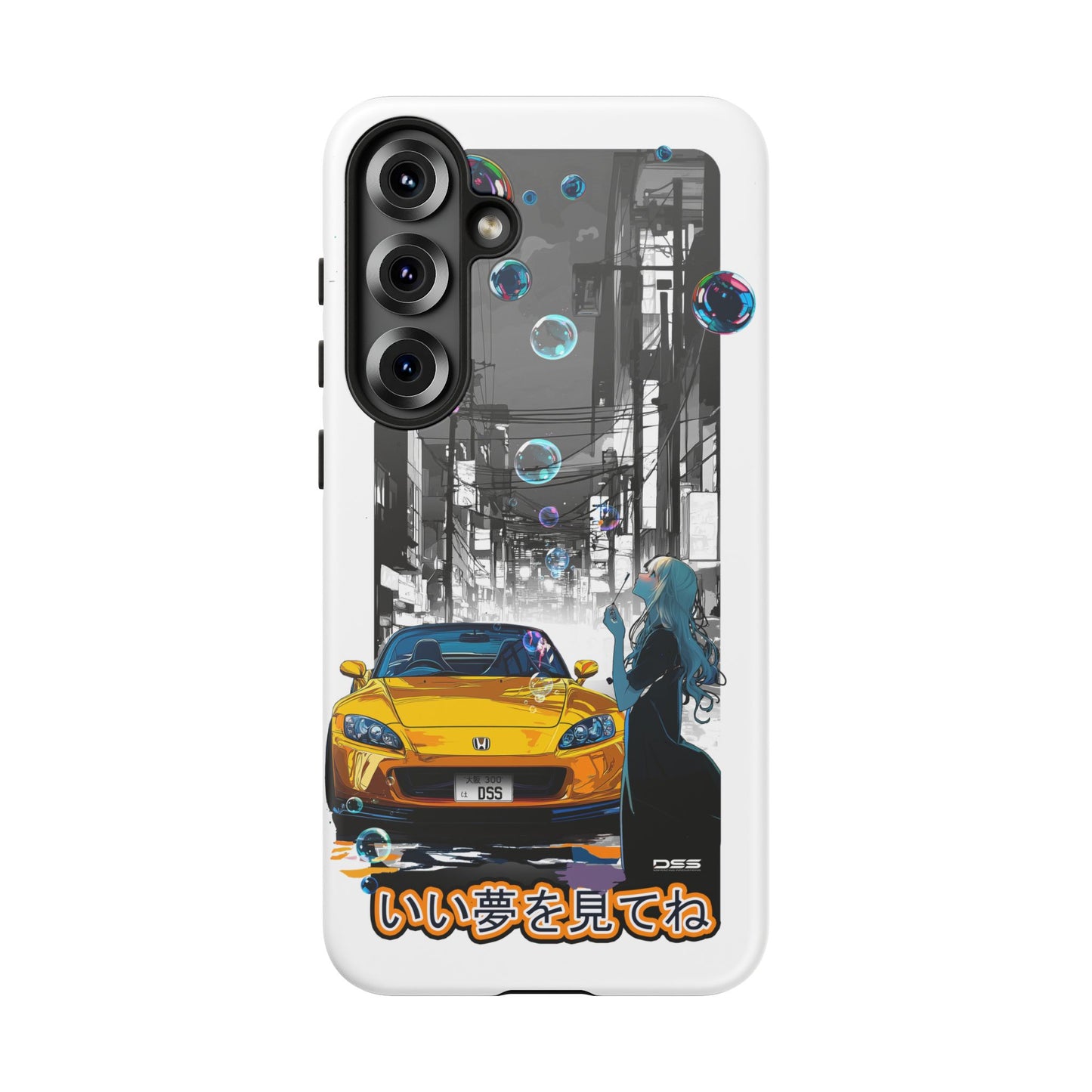 Honda S2000 SWEET DREAMS Nostalgic Car Phone Case - Tough Cases with Retro Vibe