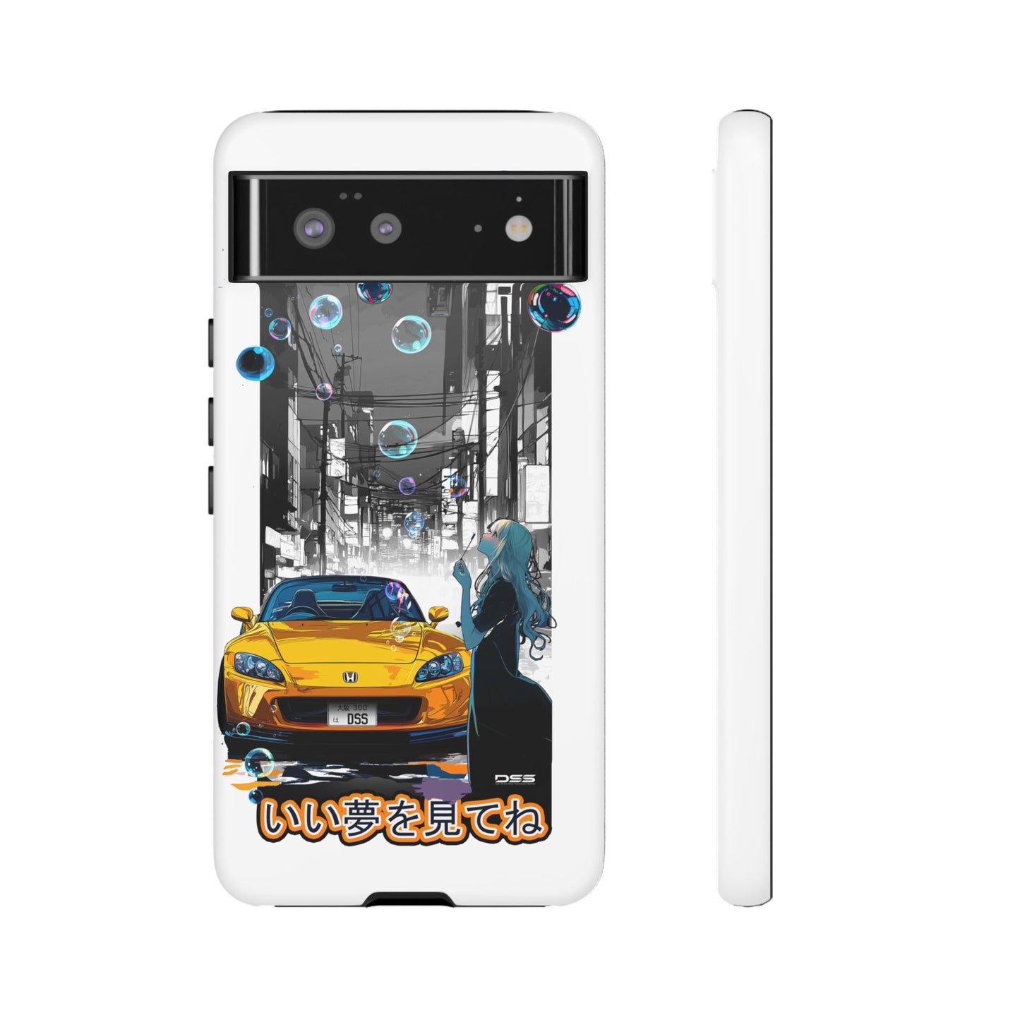 Honda S2000 SWEET DREAMS Nostalgic Car Phone Case - Tough Cases with Retro Vibe