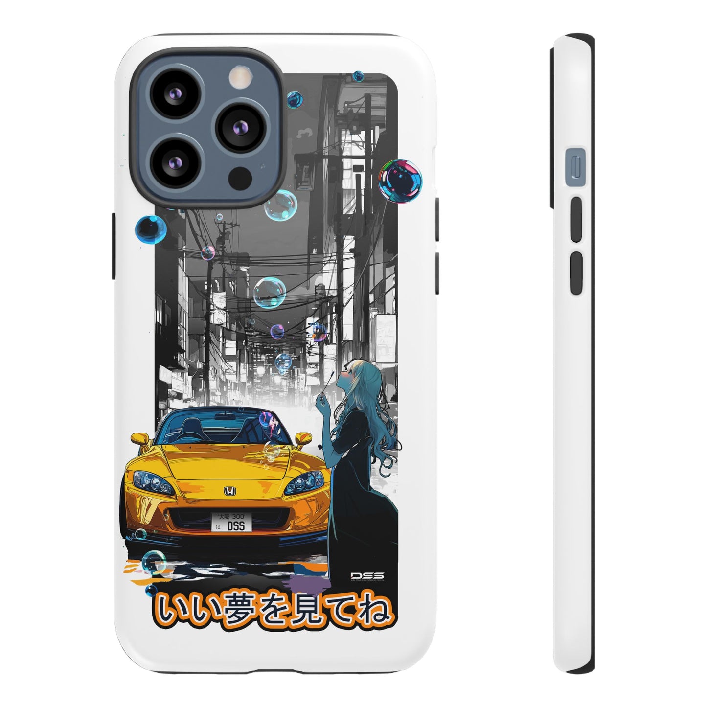 Honda S2000 SWEET DREAMS Nostalgic Car Phone Case - Tough Cases with Retro Vibe
