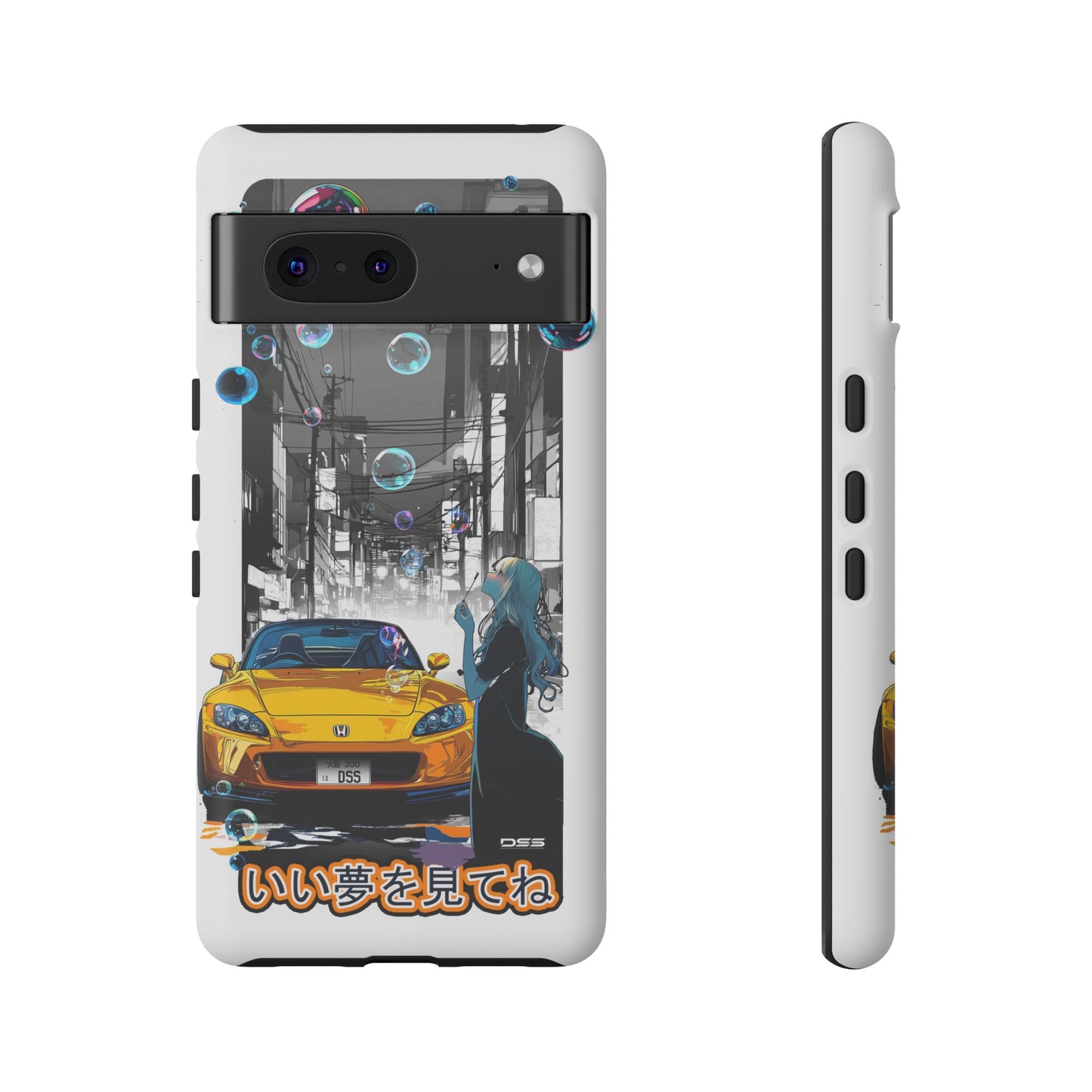 Honda S2000 SWEET DREAMS Nostalgic Car Phone Case - Tough Cases with Retro Vibe