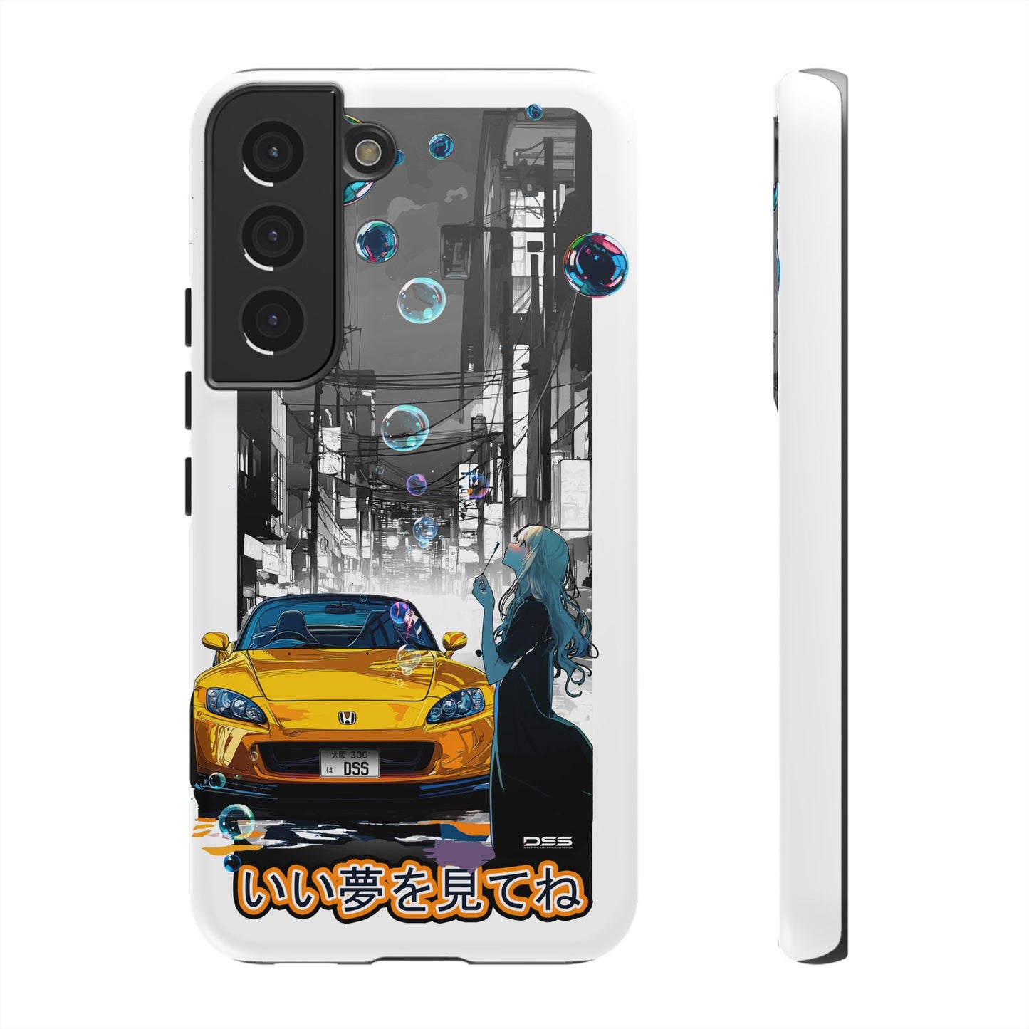 Honda S2000 SWEET DREAMS Nostalgic Car Phone Case - Tough Cases with Retro Vibe