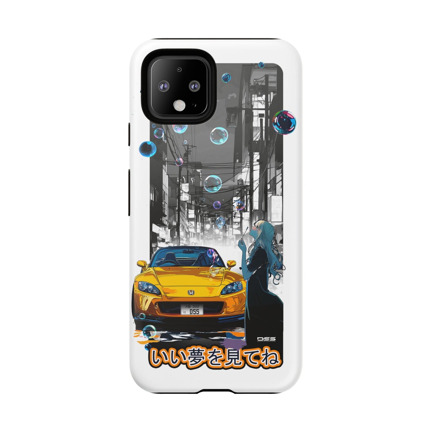 Honda S2000 SWEET DREAMS Nostalgic Car Phone Case - Tough Cases with Retro Vibe