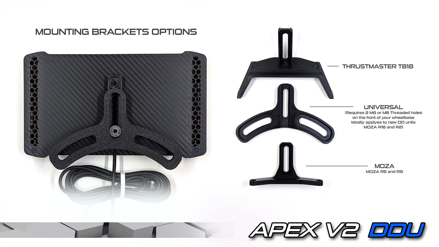 6.8 in DDU APEXv2 | Real Race Car SCALE !!! Dashboard Display for Sim Racing