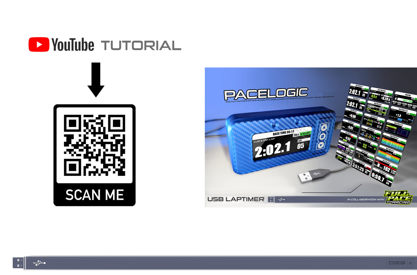 DIY Lap Timer Case Kit for 4" Vocore Screen | Complete Tutorial, Enclosure, USB Cable & Mounting Bracket
