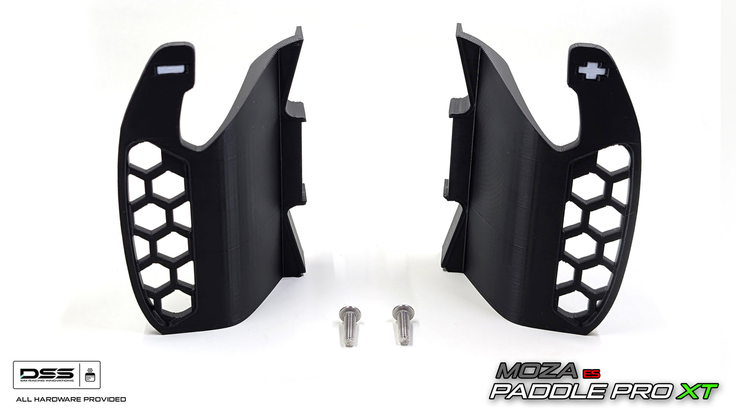 Shift Paddle Extenders for Moza ES Rim | Stylish and Functional | PADDLEPRO XT