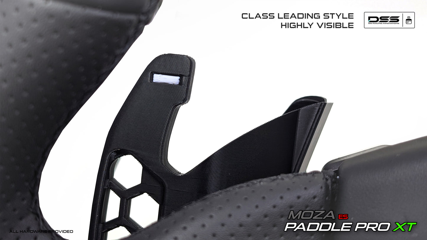 Shift Paddle Extenders for Moza ES Rim | Stylish and Functional | PADDLEPRO XT