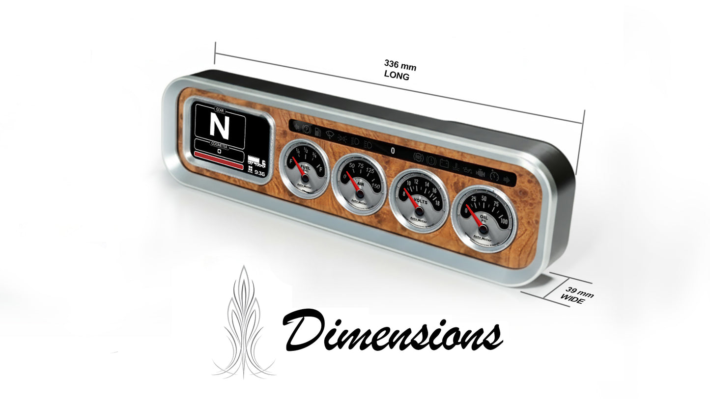 The BOSS Truck Gauge Display | HD Touch Screen Realistic Sim Truck Dashboard for ATS ETS2