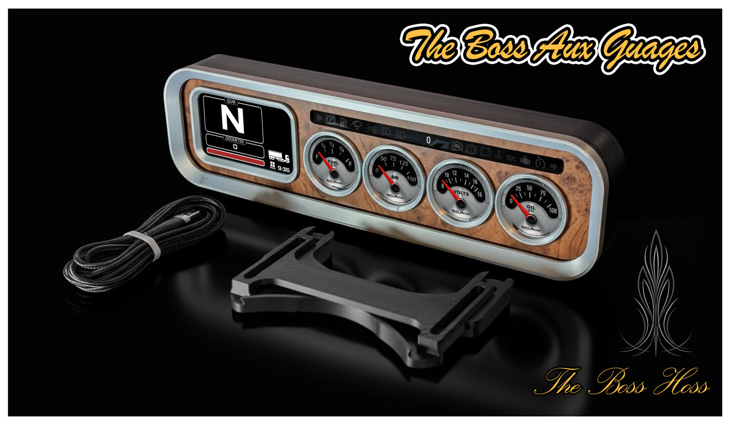 The BOSS Truck Gauge Display | HD Touch Screen Realistic Sim Truck Dashboard for ATS ETS2