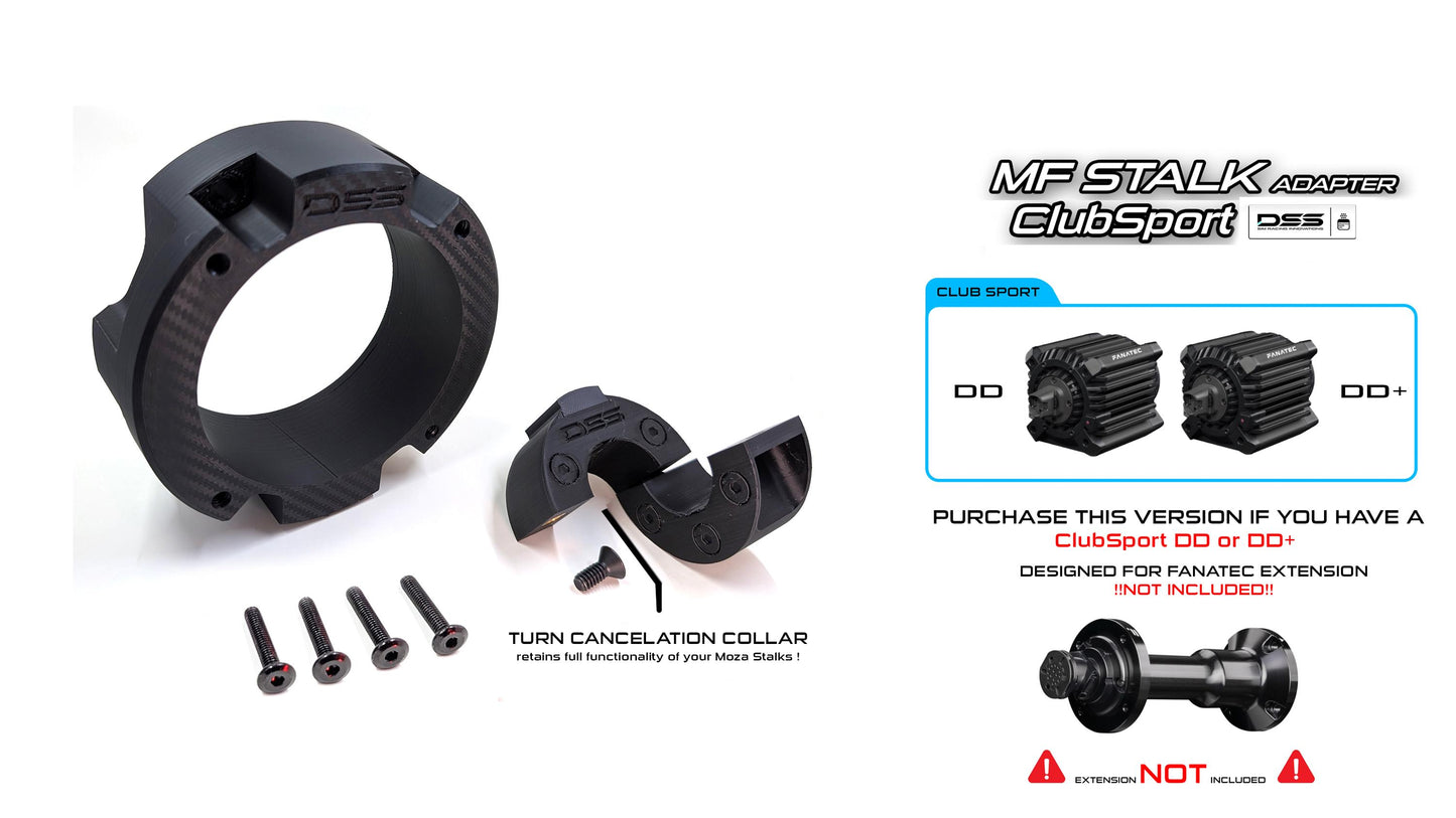 Moza Multi Function Stalk Adapter ! Works On Most FANATEC Wheel bases !!! Retains auto signal Cancelling !!! READ DESCRIPTION!!!