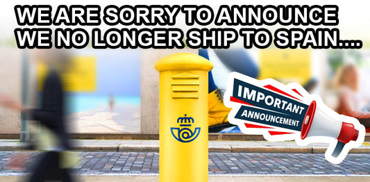 Shipping Update: Why We Can No Longer Ship to Spain
