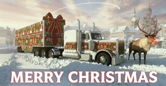 Winter Wonderland Returns to American Truck Simulator 🎄🚛