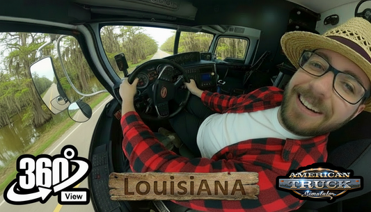 Exploring the New Louisiana DLC in Full 360° — A Chill Drive Through the Pelican State