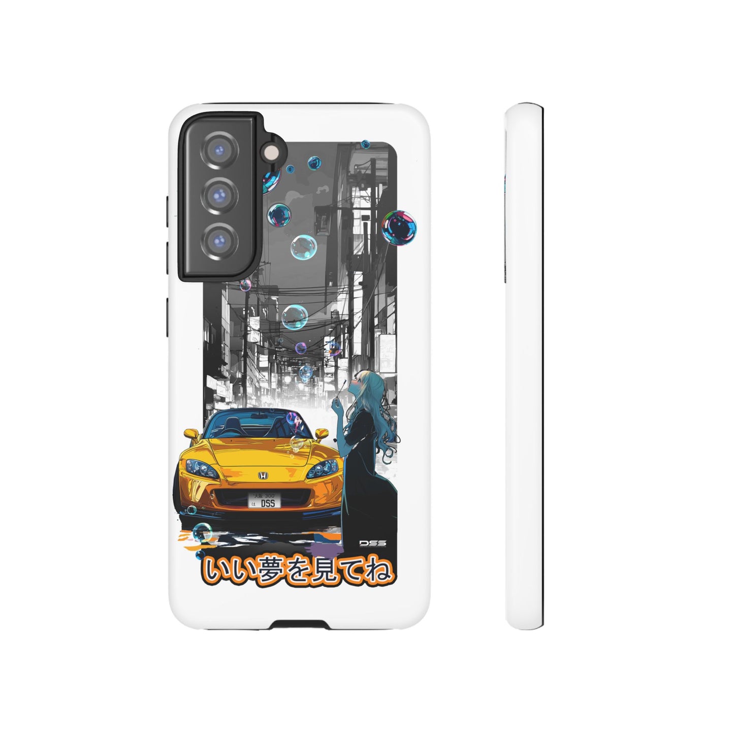 Honda S2000 SWEET DREAMS Nostalgic Car Phone Case - Tough Cases with Retro Vibe