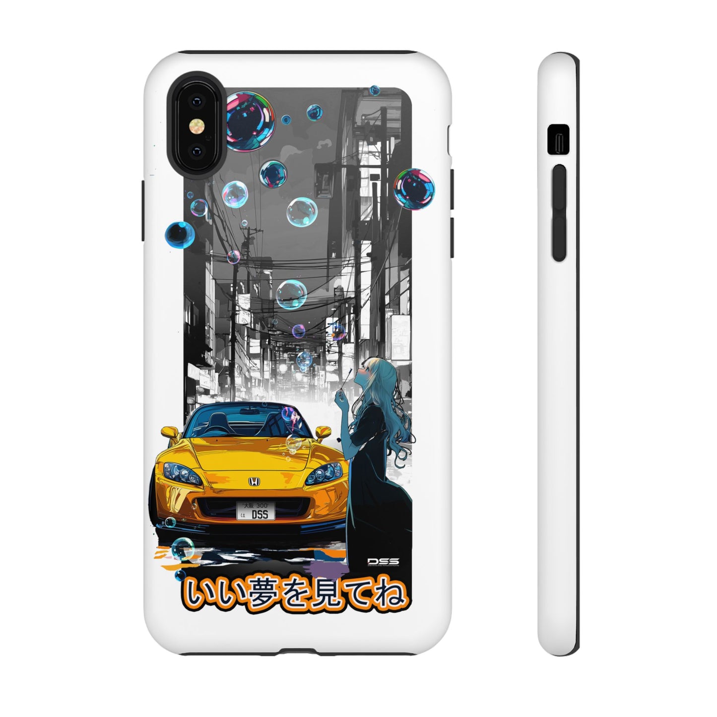 Honda S2000 SWEET DREAMS Nostalgic Car Phone Case - Tough Cases with Retro Vibe