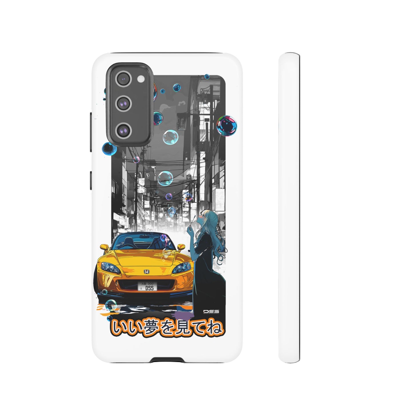 Honda S2000 SWEET DREAMS Nostalgic Car Phone Case - Tough Cases with Retro Vibe