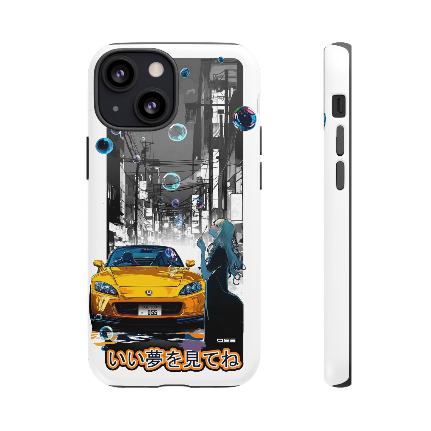 Honda S2000 SWEET DREAMS Nostalgic Car Phone Case - Tough Cases with Retro Vibe
