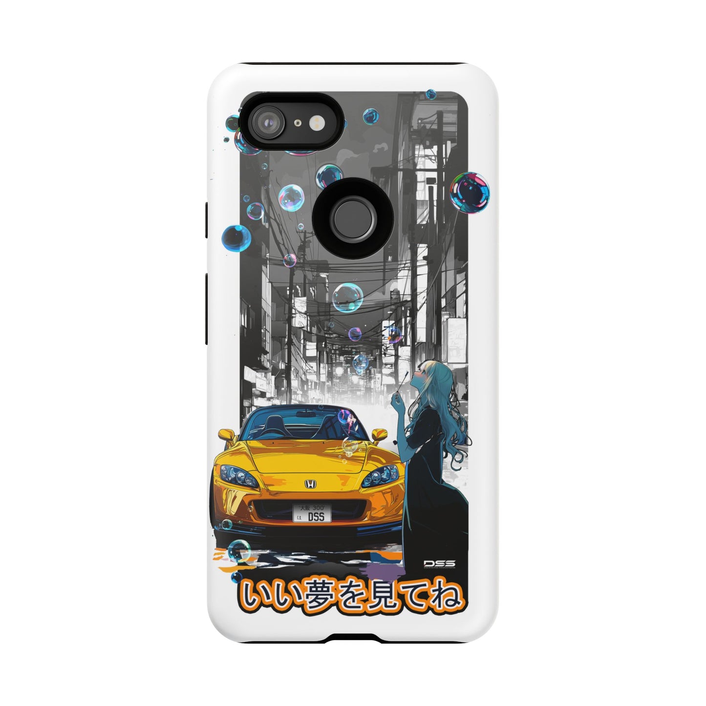 Honda S2000 SWEET DREAMS Nostalgic Car Phone Case - Tough Cases with Retro Vibe