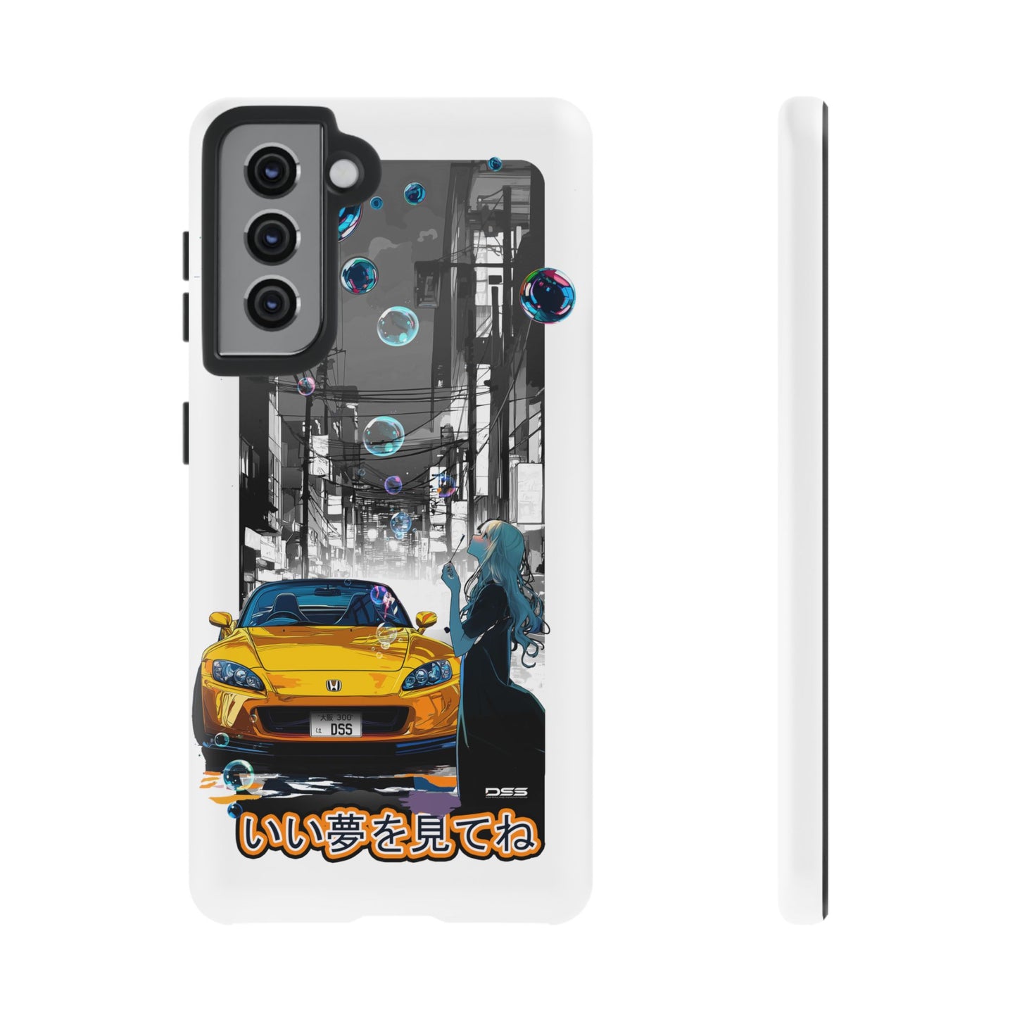 Honda S2000 SWEET DREAMS Nostalgic Car Phone Case - Tough Cases with Retro Vibe