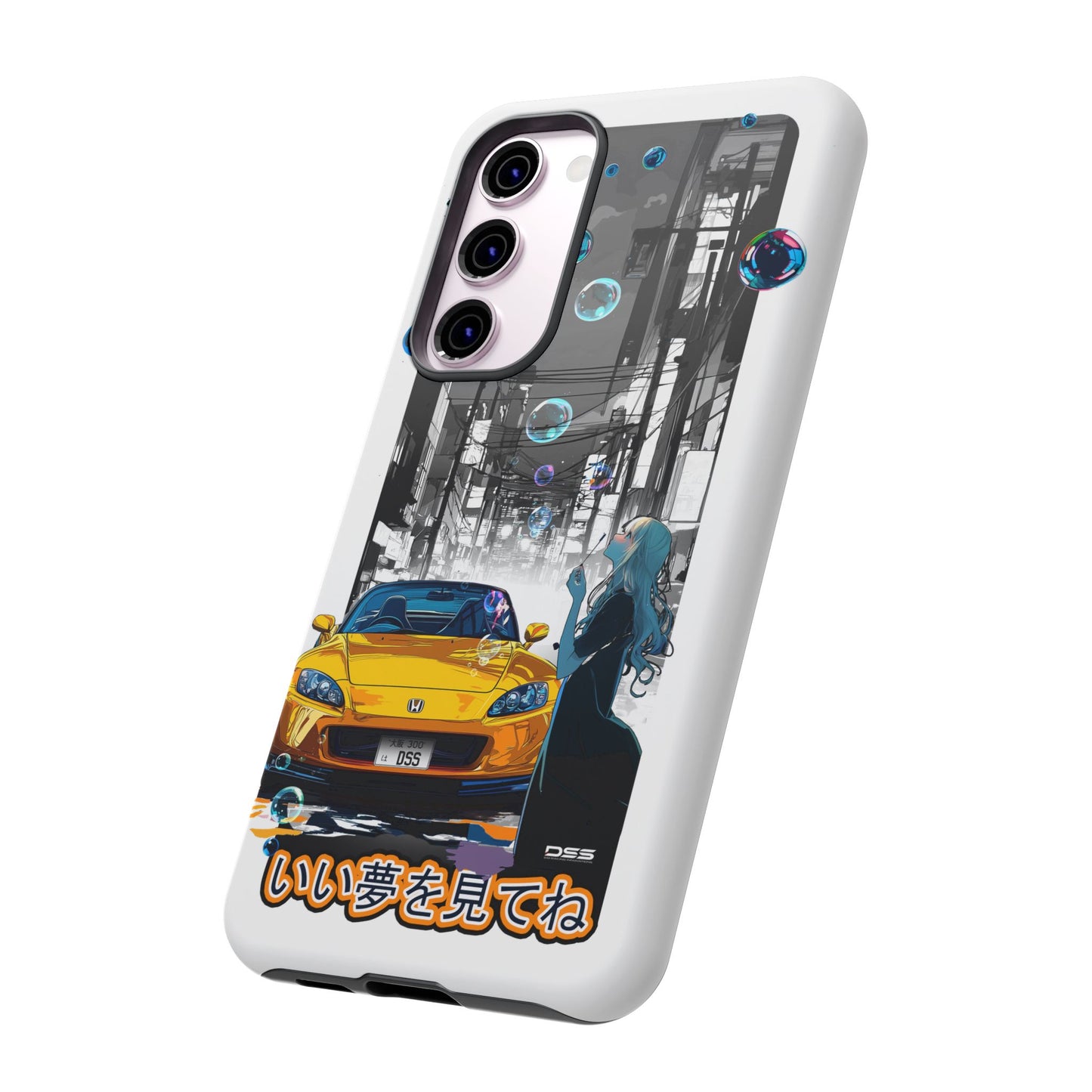 Honda S2000 SWEET DREAMS Nostalgic Car Phone Case - Tough Cases with Retro Vibe
