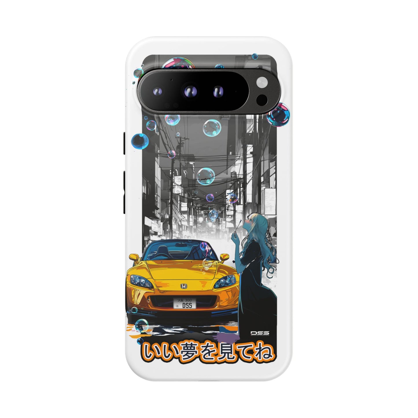 Honda S2000 SWEET DREAMS Nostalgic Car Phone Case - Tough Cases with Retro Vibe