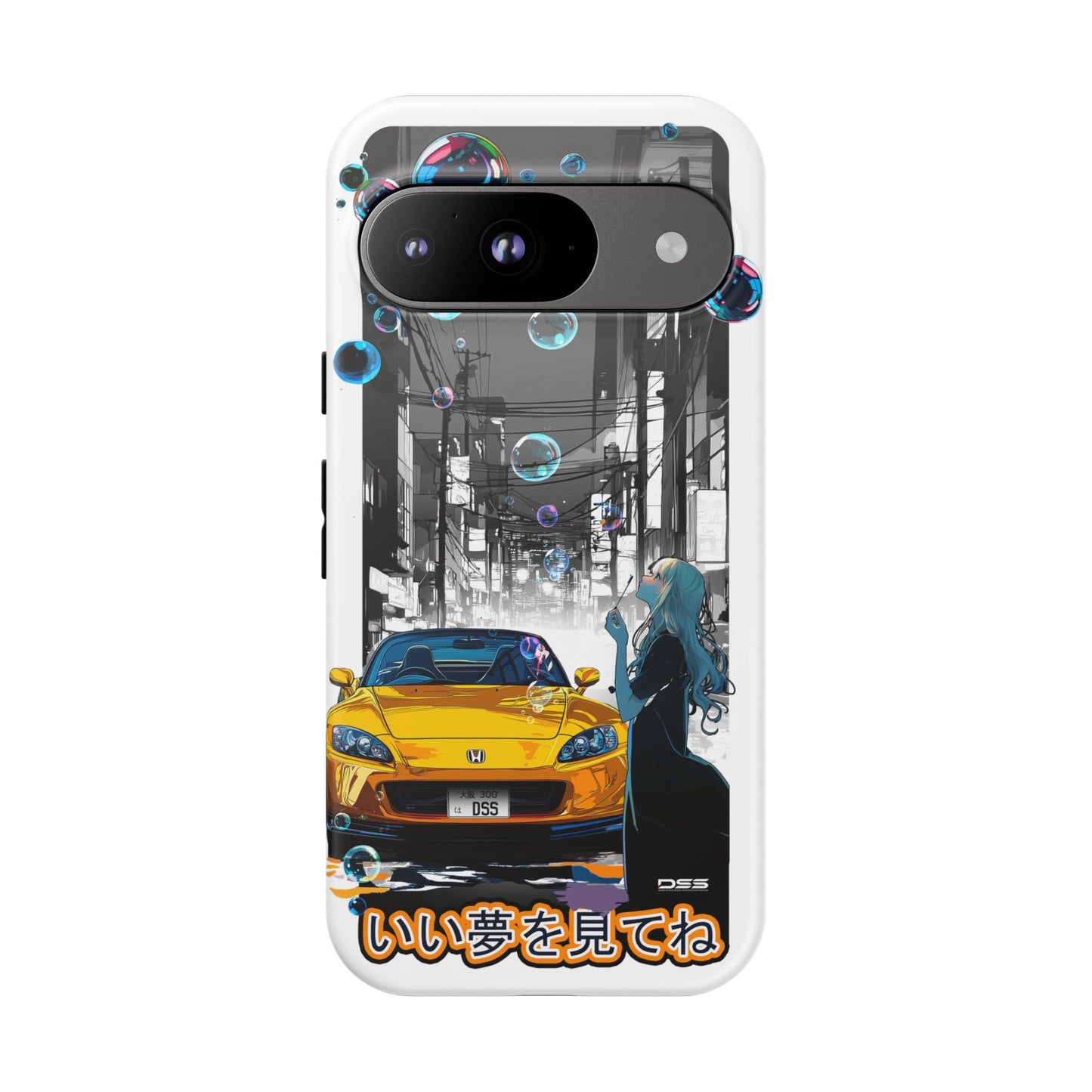 Honda S2000 SWEET DREAMS Nostalgic Car Phone Case - Tough Cases with Retro Vibe